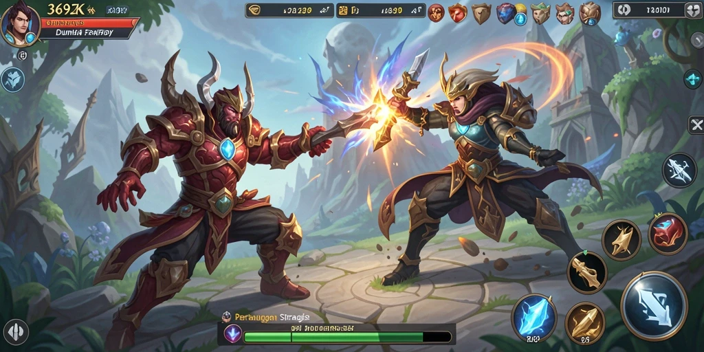 Tampilan gameplay menarik dari 369ZK, mendalami strategi SLG.