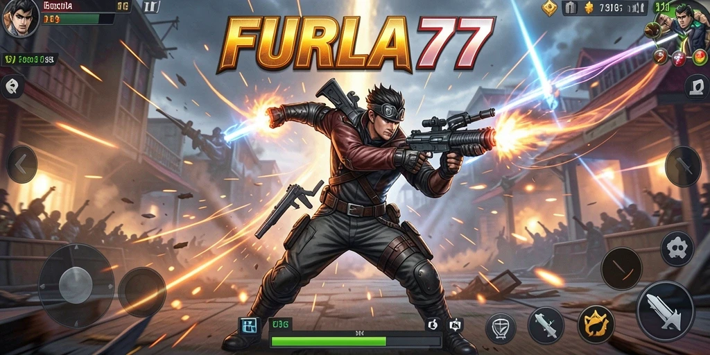Tampilan gameplay seru dan grafis menawan dari FURLA77.