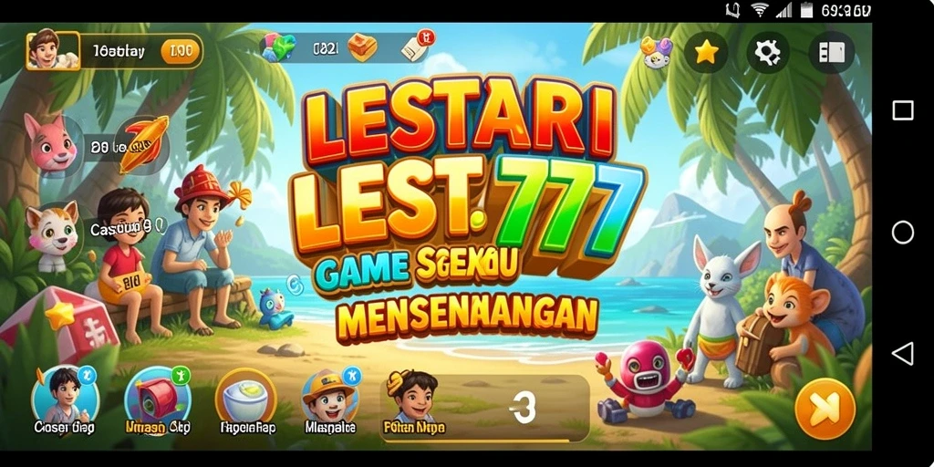Screenshot gameplay LESTARI777 yang menampilkan tantangan seru.