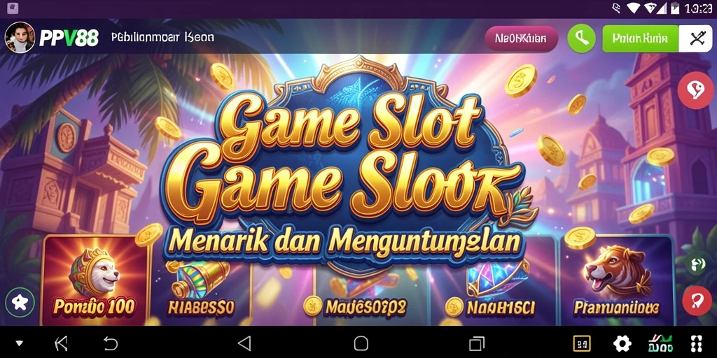Tampilan gameplay seru dengan grafik menarik di PPV88.