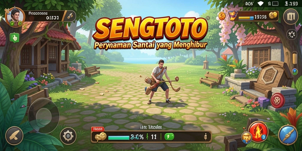 Tampilan seru dari gameplay SENGTOTO yang menantang.